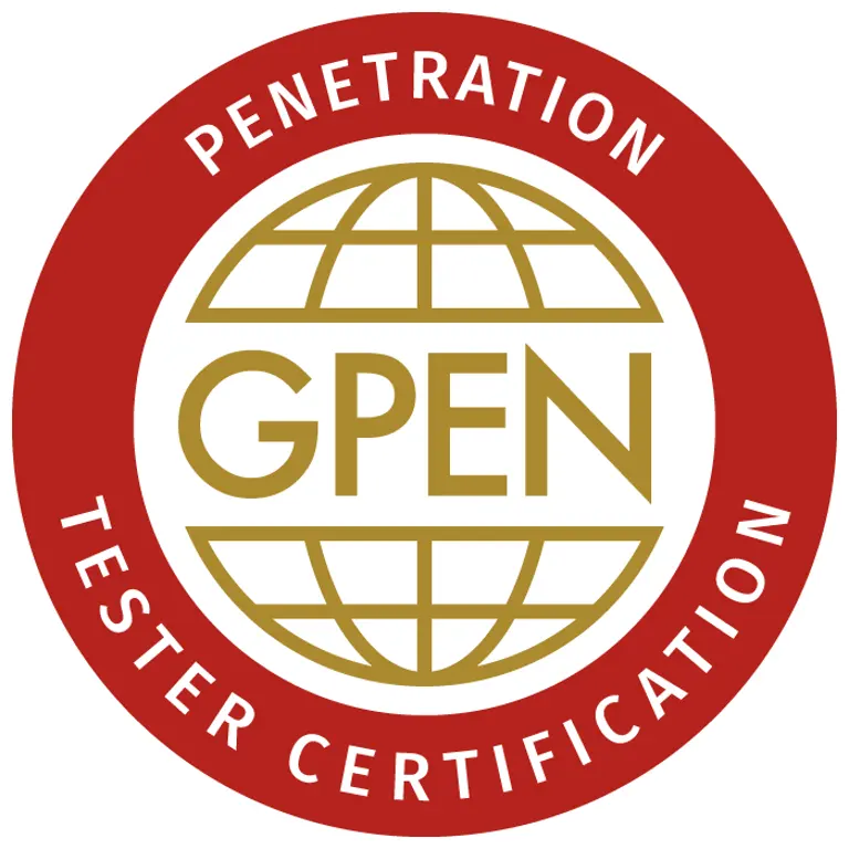 GIAC Penetration Tester (GPEN) certification badge